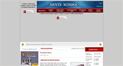 Desktop Screenshot of danteschool.ca